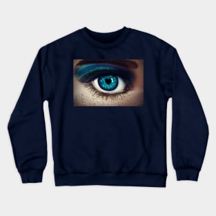 Marvelous Eye Painting Crewneck Sweatshirt